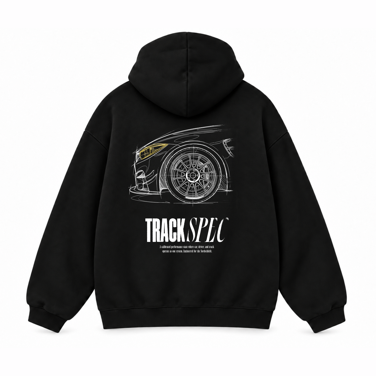 TRACK SPEC - Oversized Hoodie